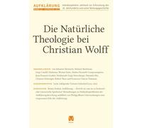Die Natürliche Theologie bei Christian Wolff: 23