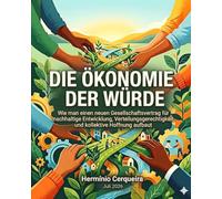 DIE ÖKONOMIE DER WÜRDE: Wie lässt sich ein neuer Gesellschaftsvertrag für nachhaltige Entwicklung, Verteilungsgerechtigkeit und kollektive Hoffnung gestalten? (Hermínio Cerqueira : Meine Bücher)
