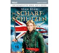 Die Scharfschützen - Komplettbox (Sharpe) / Die komplette preisgekrönte 16-teilige Abenteuerserie mit Sean Bean (Pidax Serien-Klassiker) [DVD]