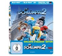 Die Schlümpfe 2 - 3D + 2D (2 Blu-rays) SteelBook mit Lenticular [Alemania] [Blu-ray]