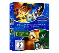 Die Schöne und das Biest/Bambi - Diamond-Geschenkpack [Alemania] [Blu-ray]