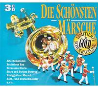 Die schönsten Märsche - CD 1 -Alte Kameraden - CD 2 Preussens Gloria - CD 3 Stars and Stripes Forever - 3 CD Box -1993 - Limitierte Gold Sonderauflage