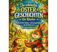 Die schönsten Ostergeschichten für Kinder: Zauberhafte Vorlese- und Lesegeschichten für die Osterzeit - mit farbigen Illustrationen
