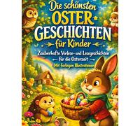 Die schönsten Ostergeschichten für Kinder: Zauberhafte Vorlese- und Lesegeschichten für die Osterzeit - mit farbigen Illustrationen
