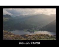 Die Seen der Erde 2025 Fotokalender DIN A3: Monatskalender mit Bild-Motiven aus Fauna und Flora, Natur, Blumen und Pflanzen