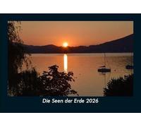 Die Seen der Erde 2026 Fotokalender DIN A5: Monatskalender mit Bild-Motiven aus Fauna und Flora, Natur, Blumen und Pflanzen