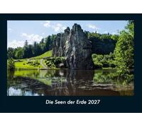 Die Seen der Erde 2027 Fotokalender DIN A4: Monatskalender mit Bild-Motiven aus Fauna und Flora, Natur, Blumen und Pflanzen