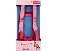 Die Spiegelburg - Correa de caballo (rosa) - Amigos de los caballos - 22297, arnés para niños para jugar, juegos al aire libre, correa infantil con arnés, regalo ideal para Pascua o cumpleaños