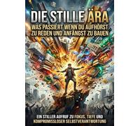Die Stille Ära: Was passiert wenn du aufhörst zu reden und anfängst zu bauen: Ein stiller Aufruf zu Fokus, Tiefe und kompromissloser Selbstverantwortung
