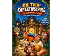 Die Tier-Detektivschule . Wimmelbuch ab 4 Jahren: Ein spannendes Suchbuch für kleine Spürnasen - Interaktives Kinderbuch zum Suchen, Finden und Mitmachen