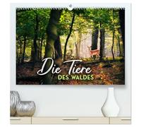 Die Tiere des Waldes (hochwertiger Premium Wandkalender 2026 DIN A2 quer), Kunstdruck in Hochglanz: Ein Ausflug in die Märchenwälder dieser Welt.