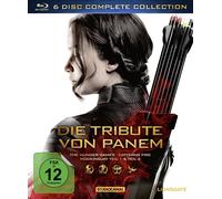 Die Tribute von Panem: Complete Collection (Blu-ray) Lawrence (Importación USA)
