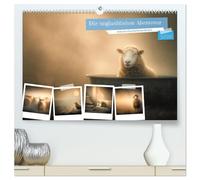 Die unglaublichen Abenteuer eines durchschnittlichen Schafs (hochwertiger Premium Wandkalender 2026 DIN A2 quer), Kunstdruck in Hochglanz: Humorvolle Schafsserie