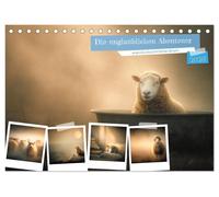 Die unglaublichen Abenteuer eines durchschnittlichen Schafs (Tischkalender 2026 DIN A5 quer), CALVENDO Monatskalender: Humorvolle Schafsserie