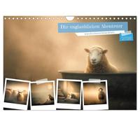 Die unglaublichen Abenteuer eines durchschnittlichen Schafs (Wandkalender 2026 DIN A4 quer), CALVENDO Monatskalender: Humorvolle Schafsserie