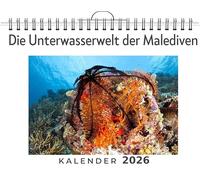 Die Unterwasserwelt der Malediven: (Wandkalender 2026, Kalender DIN A4 quer, Monatskalender im Querformat mit Kalendarium, das perfekte Geschenk)