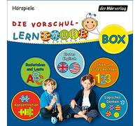 Die Vorschul-Lernraupen-Box: enthält: Buchstaben & Laute, Zahlen & erstes Rechnen, Logisches Denken, Konzentration und Englisch