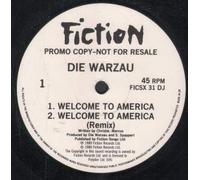 DIE WARZAU - WELCOME TO AMERICA 12 INCH (12" VINYL) UK FICTION 1989