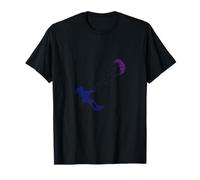 Die Wassersportlerinnen und Kitesurfing passen zusammen Camiseta