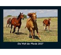 Die Welt der Pferde 2027 Fotokalender DIN A5: Monatskalender mit Bild-Motiven vom Sport, Fussball, Hockey, Football, Handball, Schwimmen