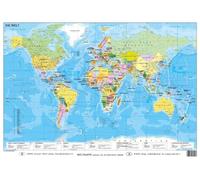 Die Welt politisch: Wandkarte / Poster