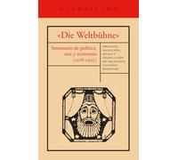 «Die Weltbühne»: Semanario de política, arte y economía (1918-1933): 529 (El Acantilado)