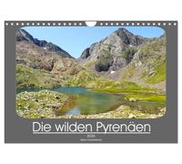 Die wilden Pyrenäen (Wandkalender 2026 DIN A4 quer), CALVENDO Monatskalender: Pyrenäen - Haute Randonnée Pyrénéenne (HRP) die Weitwanderroute auf dem ... Pyrenäen vom Mittelmeer bis zum Atlantik