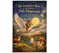 Die wunderbare Reise des kleinen Nils Holgersson mit den Wildgänsen: Eine bezaubernde Gutenachtgeschichte voller sanfter Magie und wunderschöner Illustrationen