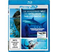 Die wunderbare Welt des Mittelmeers bei Tag und Nacht (3D-Edition) [Alemania] [Blu-ray]