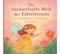 Die zauberhafte Welt der Fabelwesen: Das Malbuch für kleine Feen