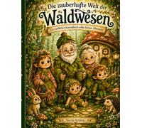 Die zauberhafte Welt der Waldwesen: Ein niedliches Ausmalbuch voller kleiner Abenteuer (Rosavelle - Waldwesen - Ausmalbuch)