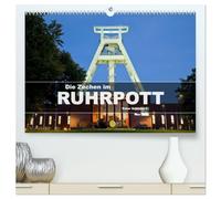 Die Zechen im Ruhrpott (hochwertiger Premium Wandkalender 2026 DIN A2 quer), Kunstdruck in Hochglanz: Die imposanten Relikte vergangener Tage im Ruhrpoot von Dortmund bis Moers