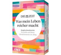 DIE ZEIT 'Was mein Leben reicher macht' - Inspirationskarten für große und kleine Glücksmomente im Alltag