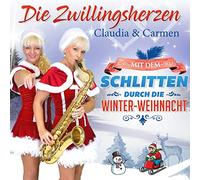 Die Zwillingsherzen Claudia & Carmen - Mit dem Schlitten durch die Winter-Weihnacht