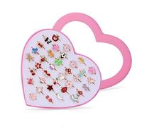 Diealles Shine 36 Pieces Anillos para Niñas Pequeñas - Anillos Ajustables, Ideal para los Bolsos del Partido Cargas o Primeros de la Magdalena