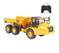 Carrera - 37025004-1:24 RC Cat 745 Articulated Truck - Camión articulado