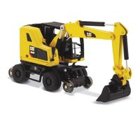 Diecast Masters 1:87 Caterpillar M323F Railroad Wheeled Excavator with