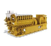 Diecast Masters 85287c - Cat CG260-16 Gas Generator, Scale 1:25, from 14 Years, in Display Window Box, Suitable for Collectors