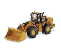 Diecast Masters 85296c - Cat 980K Pala cargadora con RockCon, Escala 1:50, a Partir de 14 años, en Caja de cartón, Ideal para coleccionistas