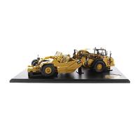 Diecast Masters 85563 - Cat 621K & No. 70 Scapers with D7 Ttack Type Tractor, Scale 1:50, from 14 Years, in Flip Box Carton, Suitable for Collectors