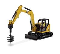 Diecast Masters 85596 - Mini Excavadora Hidráulica Cat 308 CR Next Generation, Escala 1:50, a Partir de 14 años, en Caja de Lata, Ideal para coleccionistas