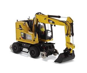 Diecast Masters 85662 - Cat M323F Two-Way Excavator Cat, en Amarillo, Escala 1:50, a Partir de 14 años, en Caja de Lata, Adecuado para coleccionistas