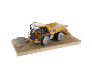 Diecast Masters 85756 - Cat 770 Heavy-Duty Tipper, Envejecido, Escala 1:50, a Partir de 14 años, en Lata de conserva, Ideal para coleccionistas