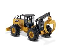 Diecast Masters 85932 - Cat 555D Skidder, Scale 1:50, from 14 Years, in Tin Box, Suitable for Collectors