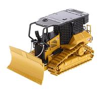 Diecast Masters 85955 - Cat D5 XR Fire Suppression Bulldozer, Escala 1:50, a Partir de 14 años, en Caja de Lata, Adecuado para coleccionistas