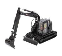 Diecast Masters 85957BK - Cat 315 Hydraulic Excavator, in Black, Scale 1:50, from 14 Years, in Tin Box, Suitable for Collectors