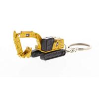Diecast Masters 85981 - Caterpillar tracked excavator 320 como llavero, detallado vehículo de construcción CAT de metal, aprox. 3,5 x 2 x 2 cm, apto a partir de 14 años