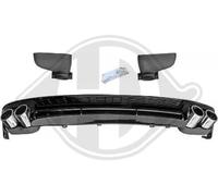 DIEDERICHS 1029357 Difusor trasero posterior Spoiler del parachoques trasero Splitter trasero Faldón trasero