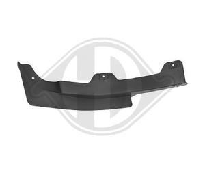 DIEDERICHS 1075065 Spoiler delantero Delante, Izquierda negro