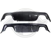 DIEDERICHS 1224358 Difusor trasero posterior Spoiler del parachoques trasero Splitter trasero Faldón trasero